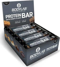 BodyLab24 Crispy Protein Bar crispy schoko 780g (12x 65g)