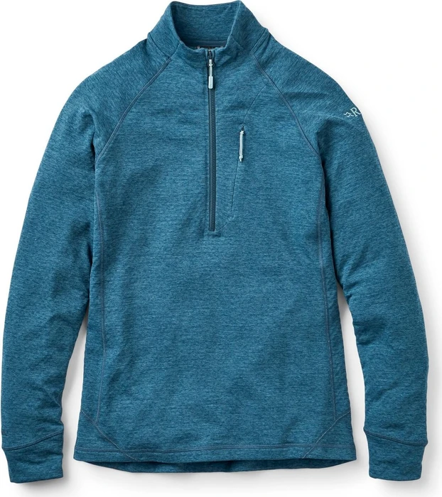 Rab Nexus Pull-On Funktionsshirt langarm tempest blue (Damen)