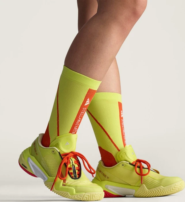 adidas by Stella McCartney Crew Socken bahia glow/collegiate orange/white (Damen)