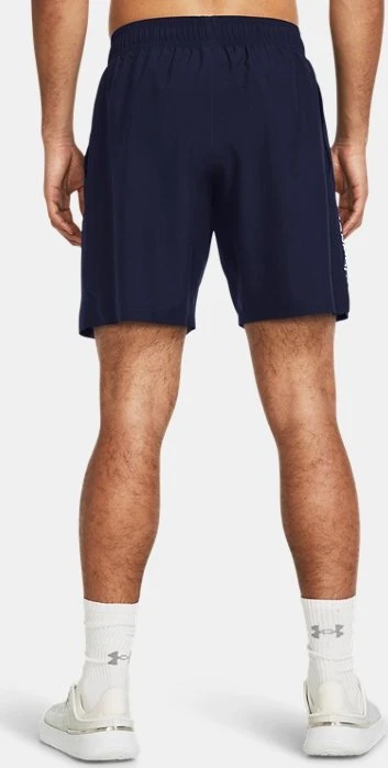 Under Armour Woven Wordmark Hose kurz midnight navy/white (Herren)