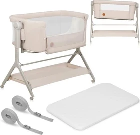 Lionelo Leonie 3in1 Beistellbett beige sand