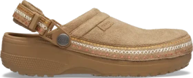 Crocs Crafted Vegan Suede Stitch Clog sepia