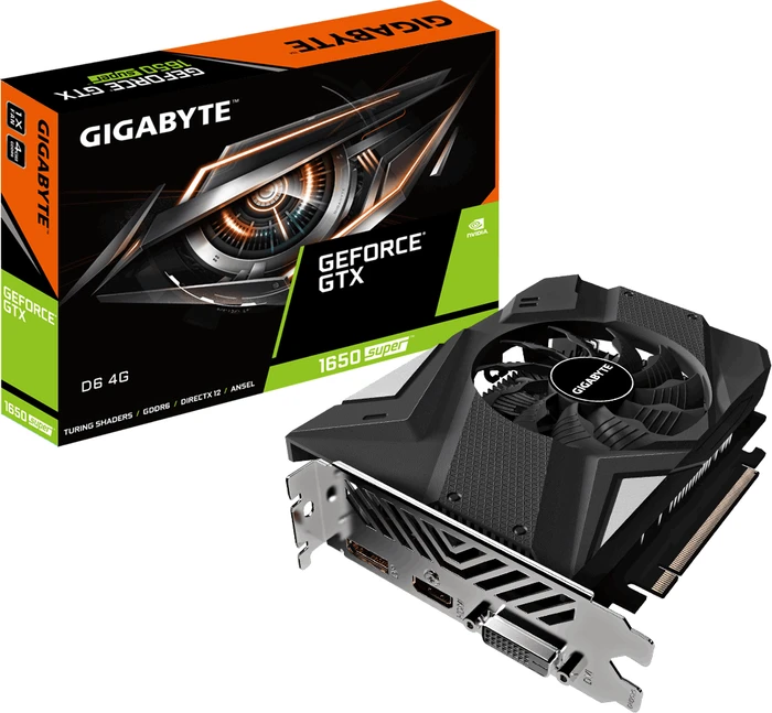 GIGABYTE GeForce GTX 1650 SUPER D6 4G, 4GB GDDR6, DVI, HDMI, DP