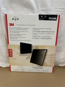 3M PF190W1F/PF319W Display Privacy Filter Framed, 19" 16:10