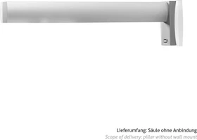 SMS Projector Short Throw 1200mm Säule weiß