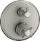 Hansgrohe Axor Montreux Thermostat Unterputz mit Kreuzgriff und Ab- und Umstellventil edelstahloptik Vorschaubild