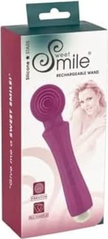 Sweet Smile Rechargeable Wand Massagestab