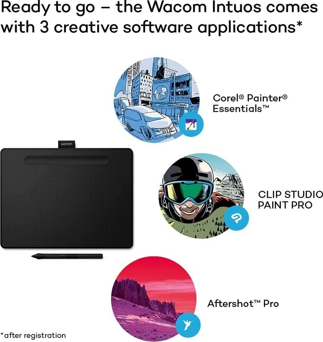 Wacom Intuos M, schwarz