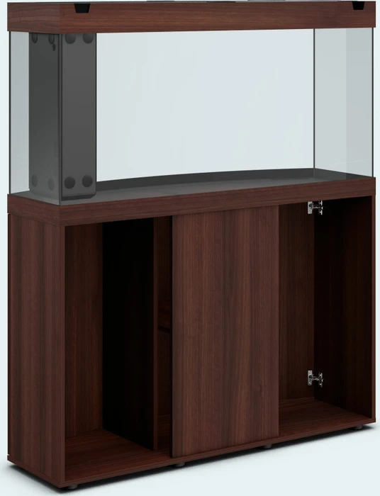 Juwel Vision 260 LED Aquarium-Set mit Unterschrank, dunkles Holz/dunkles Holz, 260l
