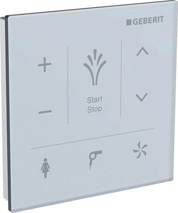 Geberit Wandbedienpanel für Geberit AquaClean weiß/Glas