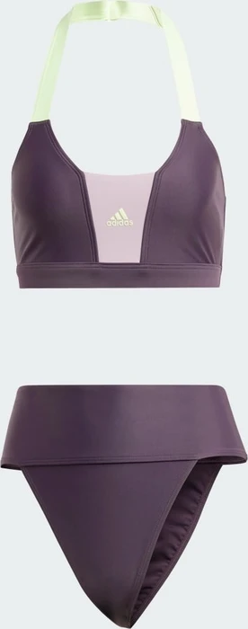 adidas Sportswear Colorblock Bikini-Set aurora black/preloved fig (Damen)