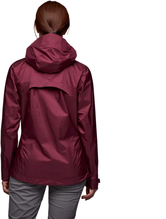 Black Diamond Treeline Rain Shell Funktionsjacke blackberry (Damen)