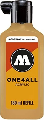 Molotow ONE4ALL Refill Acrylfarbe 180ml, ockerbraun hell