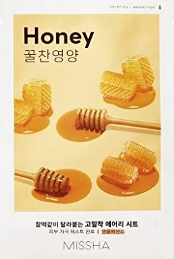 Missha Airy Fit Honey Tuch Maske, 1 Stück