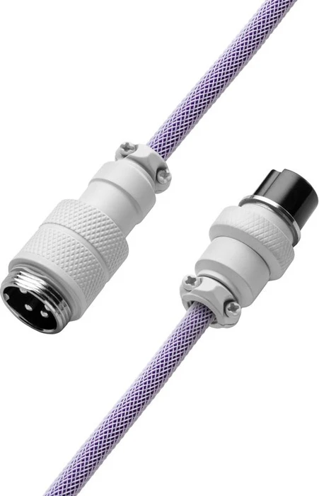 CableMod Pro Coiled Keyboard Cable USB Micro-B auf USB-A, Tastaturkabel (Spiral-Textilkabel), 1.5m, Rum Raisin
