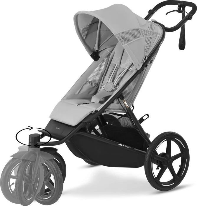 Cybex Avi Spin fog grey 2024