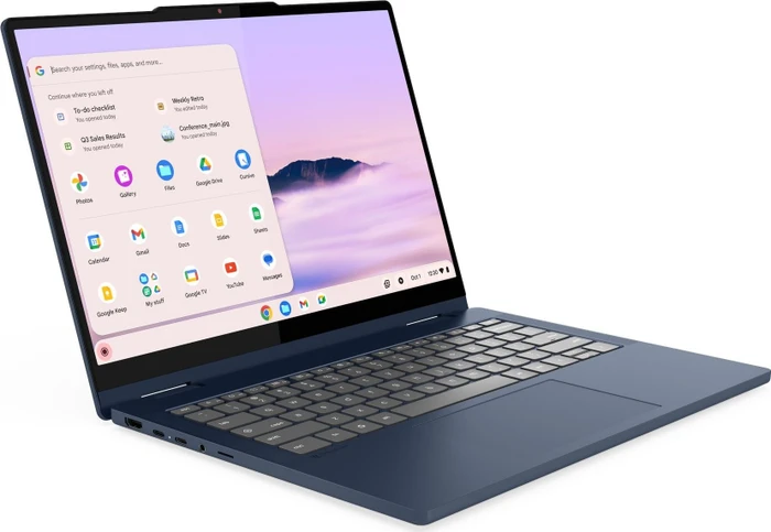 Lenovo Chrome 2in1 14ITN10 (Chromebook Plus 2-in-1 G10), Cosmic Blue, Core 3 N355, 8GB RAM, 256GB Flash, DE