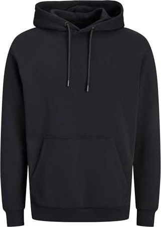 Jack & Jones Einfarbig Hoodie schwarz (Herren)