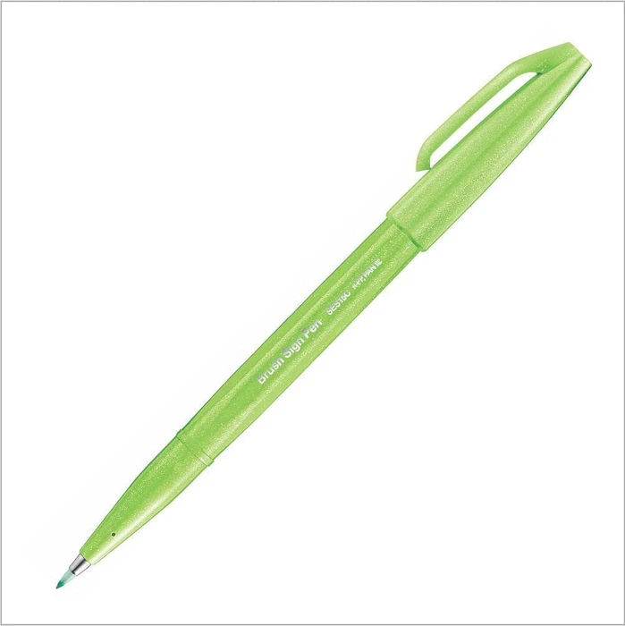 Pentel Brush Sign Pen SES15C hellgrün