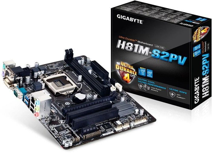 GIGABYTE GA-H81M-S2PV (Intel 1150)