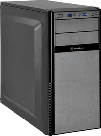 SilverStone Precision PS11 schwarz, schallgedämmt
