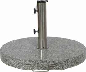 Siena Garden Sonnenschirmständer Granit rund 40kg 55cm grau