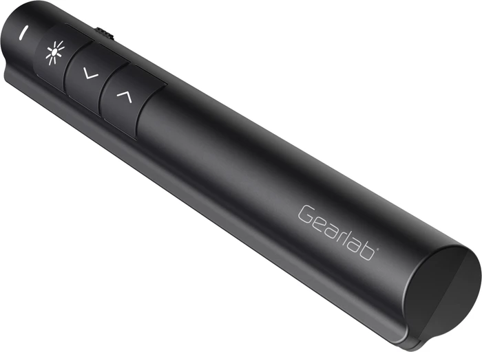 Gearlab Wireless Presenter mit Laserpointer schwarz, USB-A