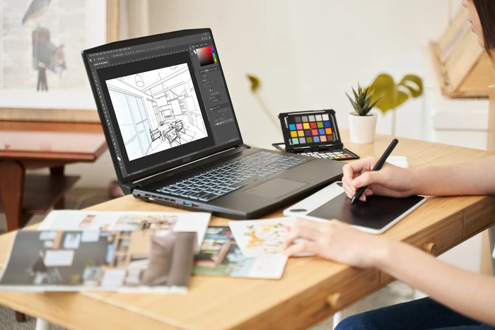 MSI Creator M16 A11UC-662, Core Black, Core i7-11800H, 16GB RAM, 1TB SSD, GeForce RTX 3050, DE