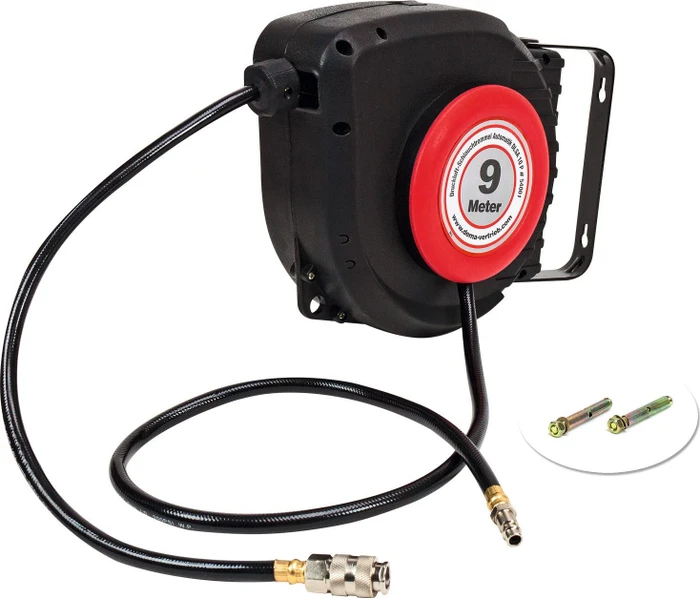 Dema ST 9/1 Druckluft-Wandschlauchaufroller, 10m