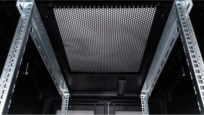 Roline / Secomp Pro Serie 19" Serverschrank 36HE, montiert, Gitternetztür, IP20, RAL 9005, 1000mm tief