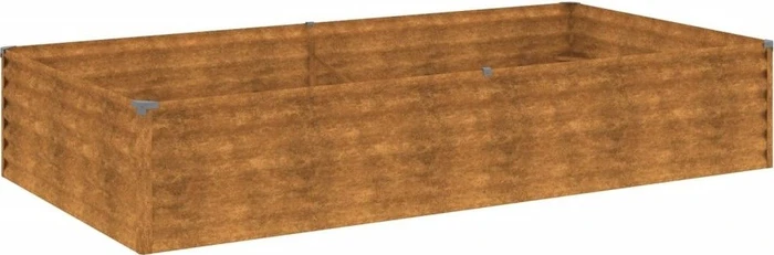 vidaXL Cortenstahl Hochbeet 195x100cm