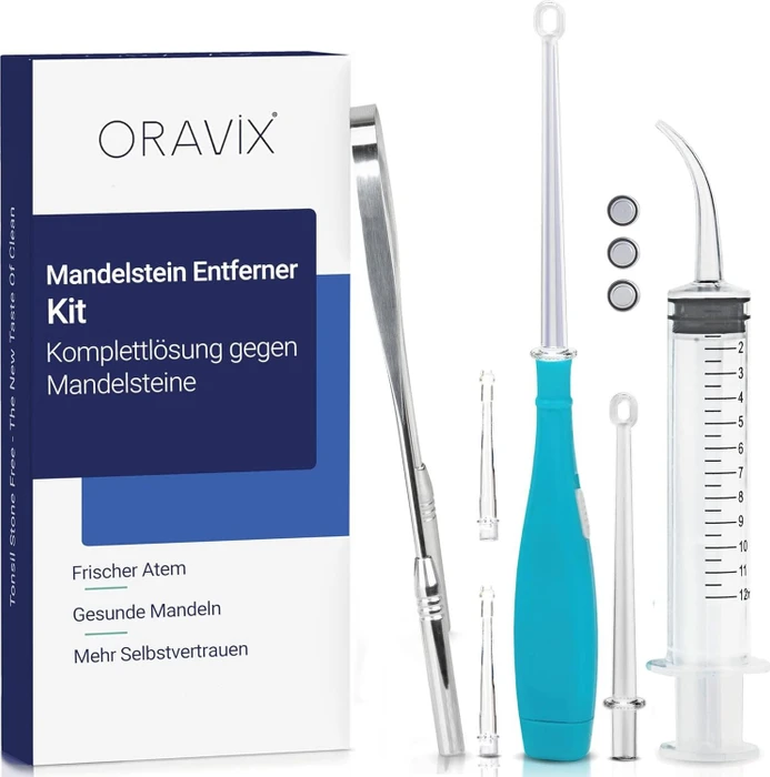 Oravix Mandelstein/Tonsillenstein Entferner Set
