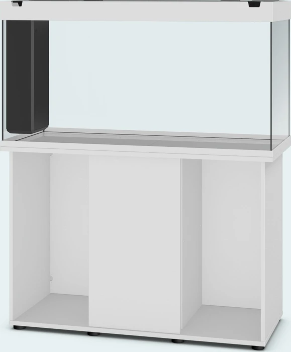 Juwel Rio 350 LED Aquarium-Set mit Unterschrank, weiß/weiß, 350l