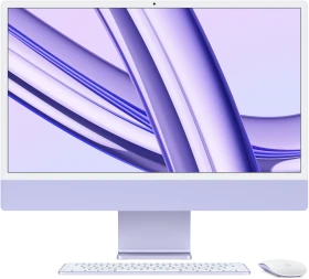Apple iMac 24", violett, M3 - 8 Core CPU / 10 Core GPU, 24GB RAM, 2TB SSD [2023]