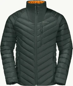Jack Wolfskin Passamani Down Funktionsjacke black olive (Herren)