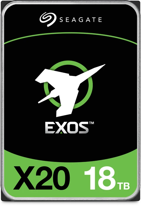 Seagate Exos X X20 18TB, 24/7, 512e/4Kn / 3.5" / SAS 12Gb/s