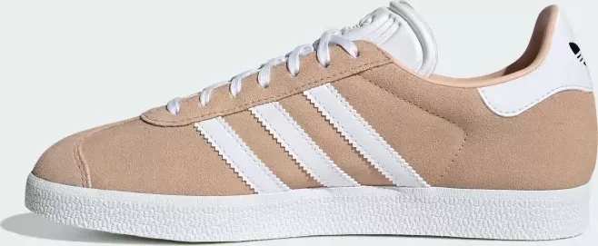 adidas Gazelle halo blush/cloud white/core black (Damen)