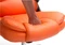 CLP Thor Kunstleder Bürostuhl, orange Vorschaubild