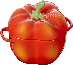 Zwilling Staub Cocotte Paprika Schmortopf 15x12cm 450ml rot