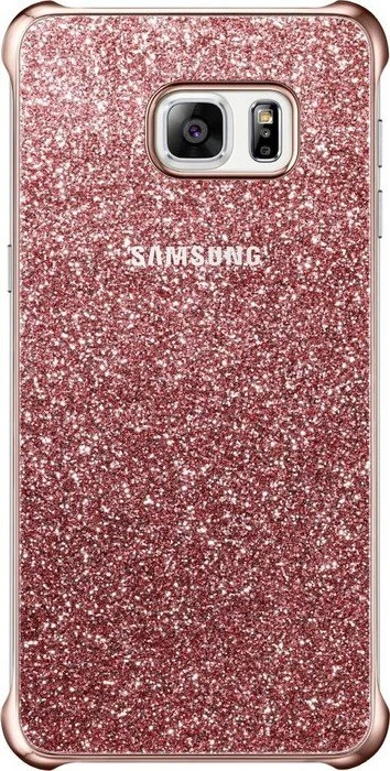 Samsung EF-XG928CP Glitter Cover für Galaxy S6 Edge+ pink
