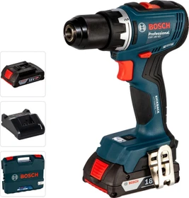 Bosch Professional GSR 18V-65 Akku-Bohrschrauber inkl. Koffer + 2 Akkus 2.0Ah
