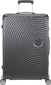 American Tourister Soundbox Spinner Alu L brushed anthracite