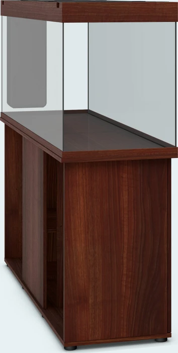 Juwel Rio 450 LED Aquarium-Set mit Unterschrank, dunkles Holz/dunkles Holz, 450l
