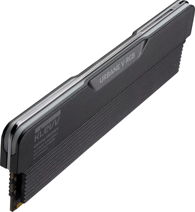 Klevv Urbane V RGB Jet Black UDIMM 32GB Kit, DDR5-6000, CL28-36-36-76