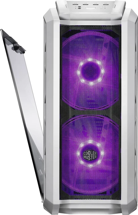 Cooler Master MasterCase H500P Mesh weiß, Glasfenster