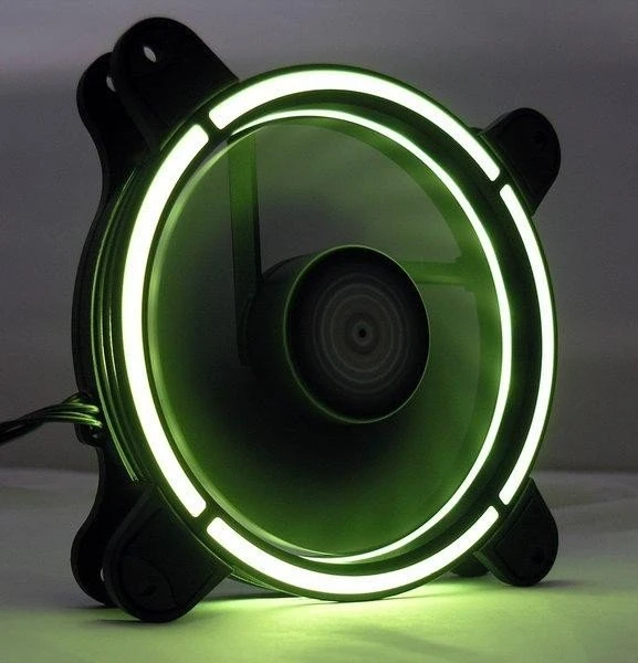 LC-Power LC-CF-RGB-COMBO, LED-Steuerung, Fernbedienung, LED-Strip, 120mm, 2er-Pack