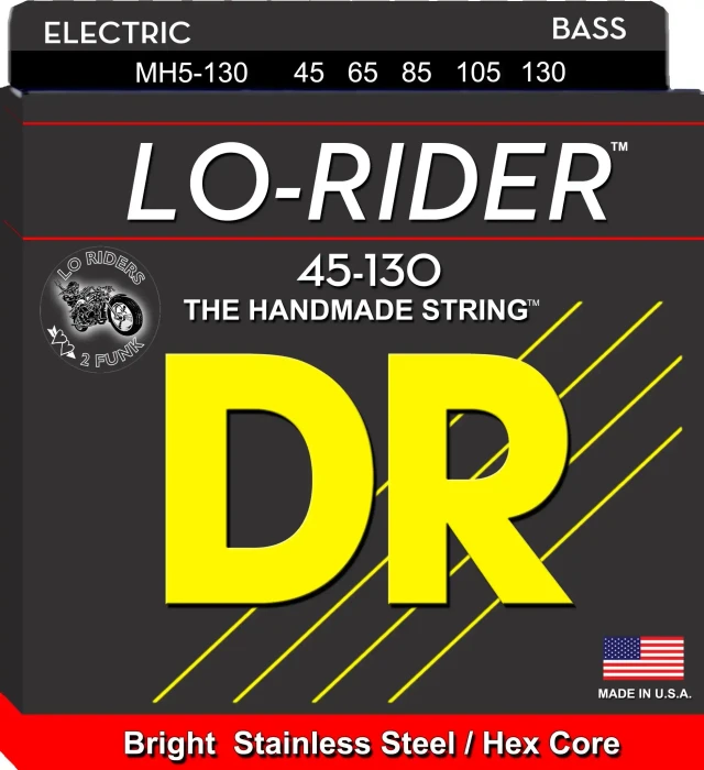 DR Strings Lo-Rider Medium 5-String