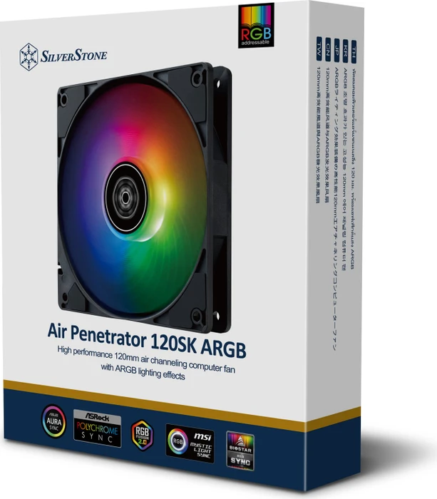 SilverStone Air Penetrator 120SK ARGB, 120mm