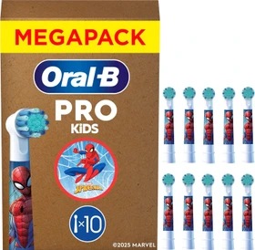 Oral-B Kids Spiderman Kinder-Ersatzbürste, 10 Stück