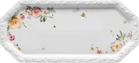 Rosenthal Maria Pink Rose Kuchenplatte rechteckig 36x16cm